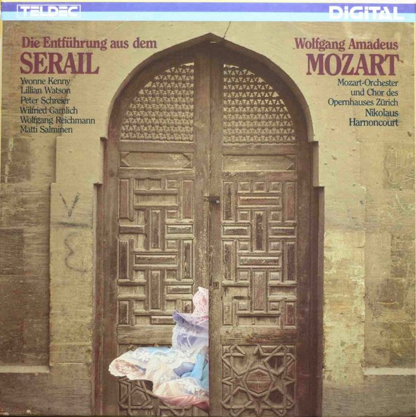 Mozart /Mozartorchester Des Opernhauses Zürich / Harnoncourt: Die Entführung Aus Dem Serail 3LP Box