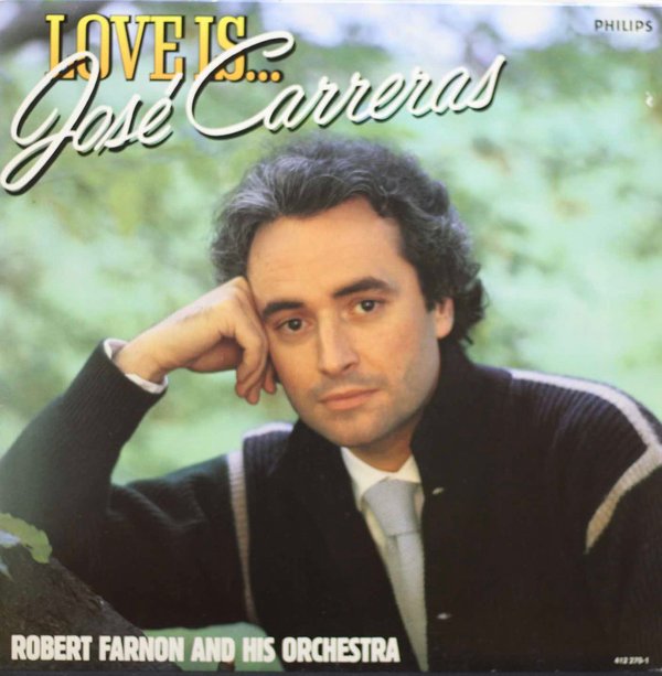 José Carreras: Love Is... LP (Käyt)