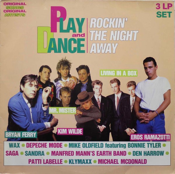 V/A : Play And Dance - Rockin' The Night Away 3LP (Käyt)