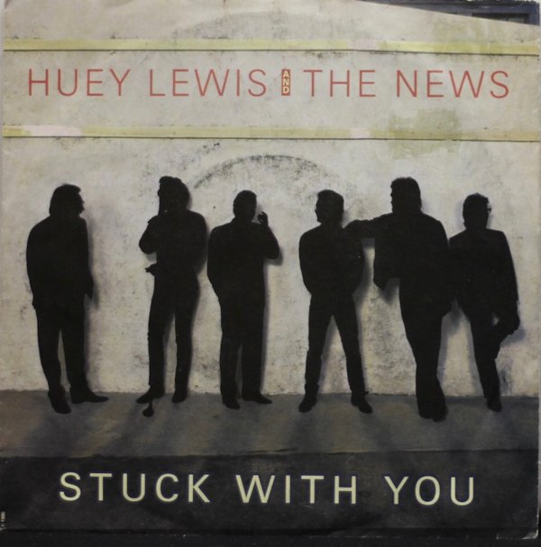 Huey Lewis And The News: Stuck With You 7" (Käyt)