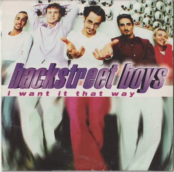 Backstreet Boys: I Want It That Way CDs (Käyt)