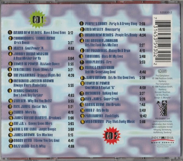 V/A : The Groove Pack 2CD (Käyt)