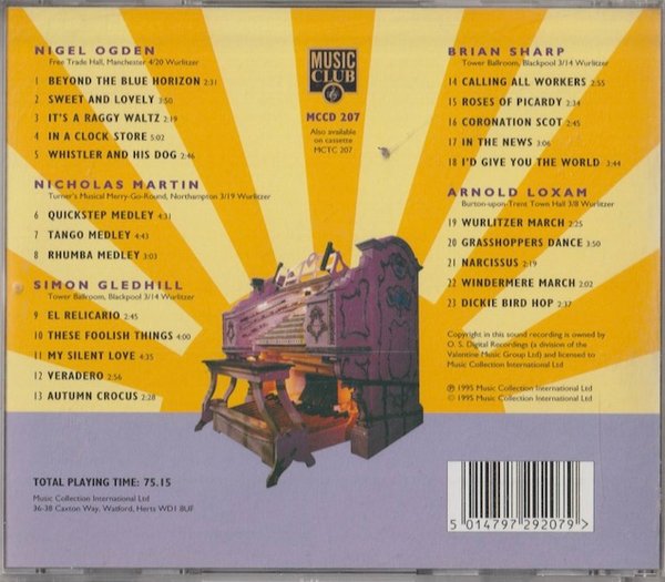 V/A : The Magical Sound Of The Wurlitzer Organ CD (Käyt)