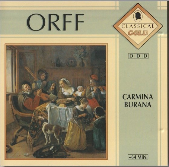 Orff: Carmina Burana CD (Käyt)