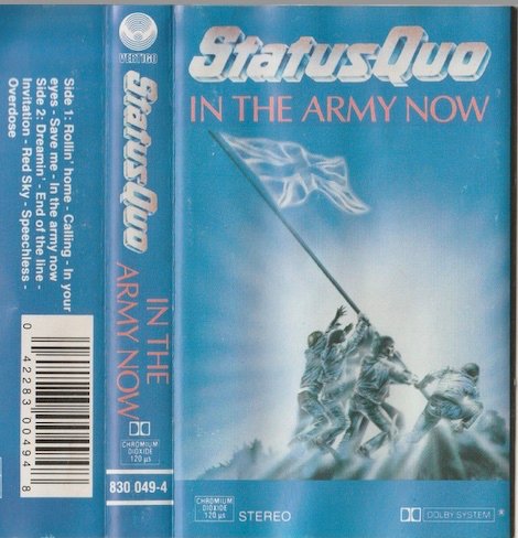 Status Quo: In The Army Now MC (Käyt)