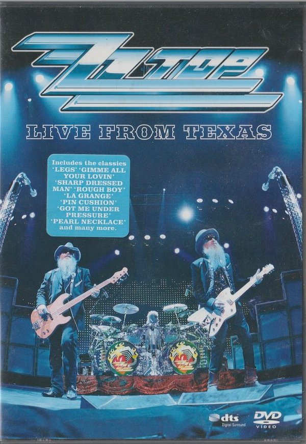 ZZ Top: Live From Texas DVD (Käyt)