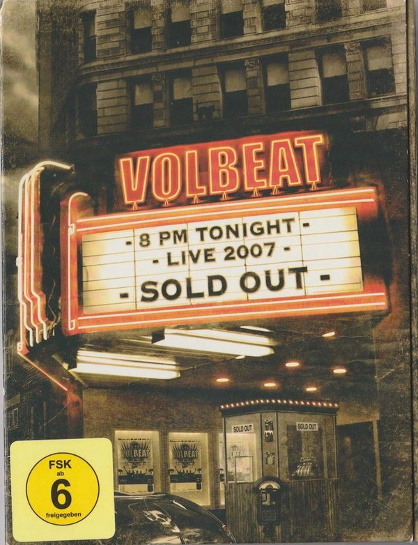 Volbeat: 8 PM Tonight - Live 2007 - SOLD OUT 2DVD (Käyt)