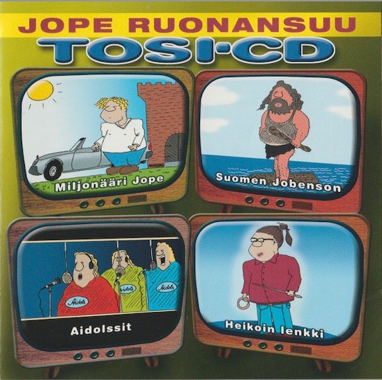 Jope Ruonansuu: Tosi-CD (Käyt. CD)