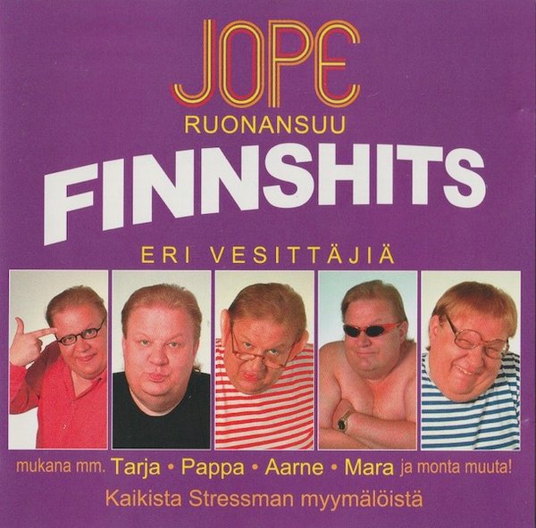 Jope Ruonansuu: Finnshits (Eri Vesittäjiä) CD (Käyt)