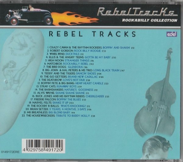 V/A : Rebel Tracks - Rockabilly Collection CD (Käyt)