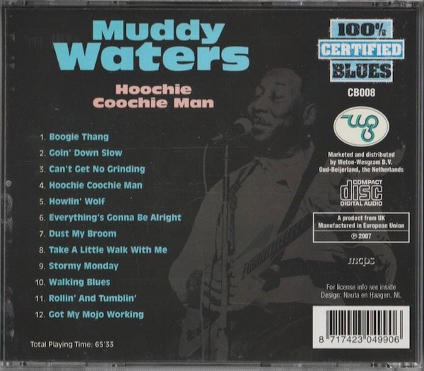 Muddy Waters: Hoochie Coochie Man CD (Käyt)