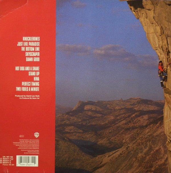 David Lee Roth: Skyscraper LP (Käyt)
