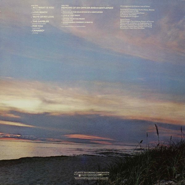 Emerson, Lake & Palmer: Love Beach LP (Käyt)