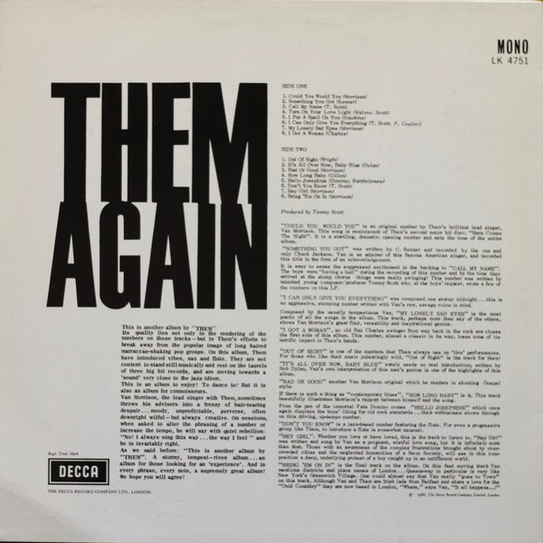 Them: Again LP (Käyt)