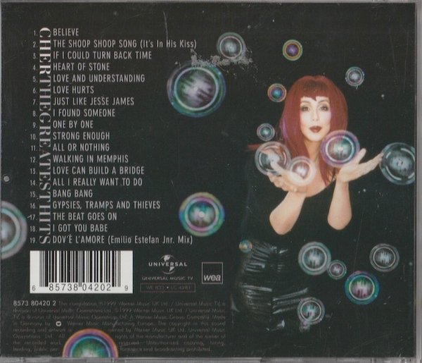 Cher: The Greatest Hits CD (Käyt)