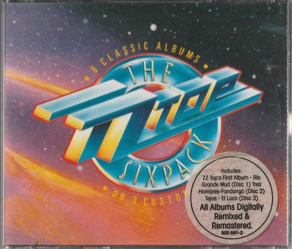 ZZ Top: The ZZ Top Sixpack 3CD (Käyt)