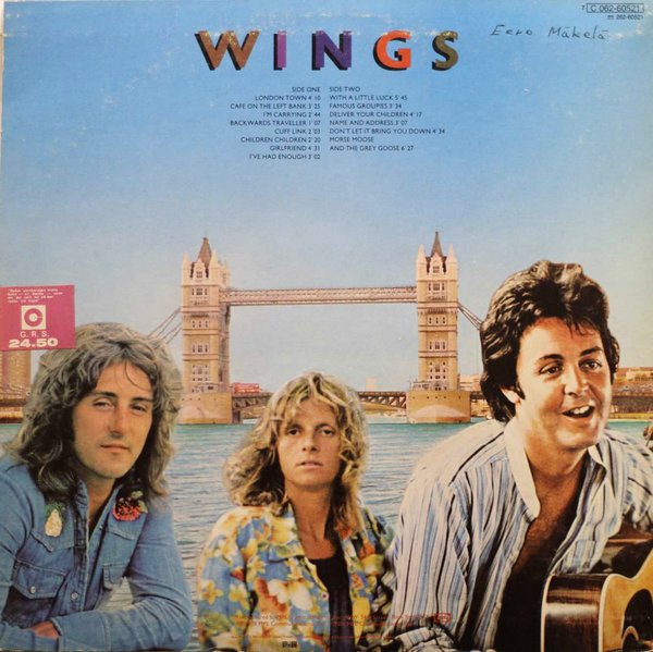 Wings: London Town LP (Käyt)