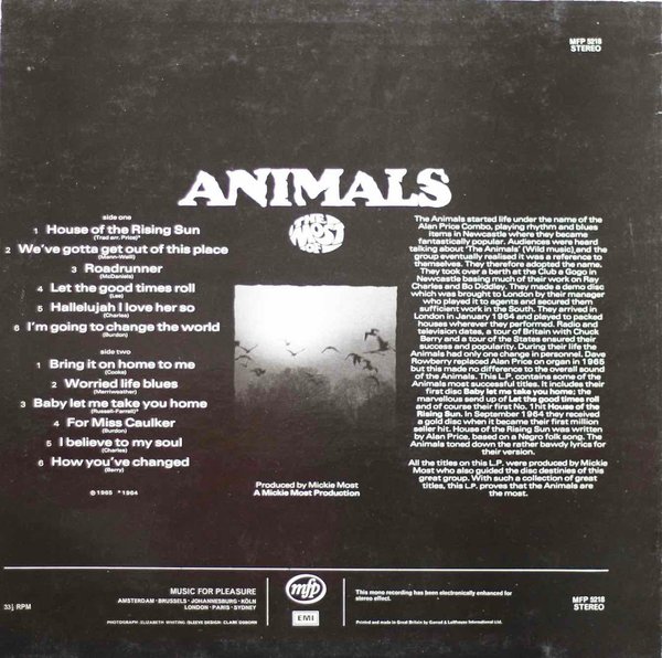 Animals: The Most Of LP (Käyt)