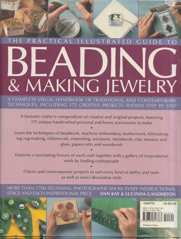 The Complete Illustrated Guide to Beading and Making Jewellery (Käyt. Kirja.K3+)